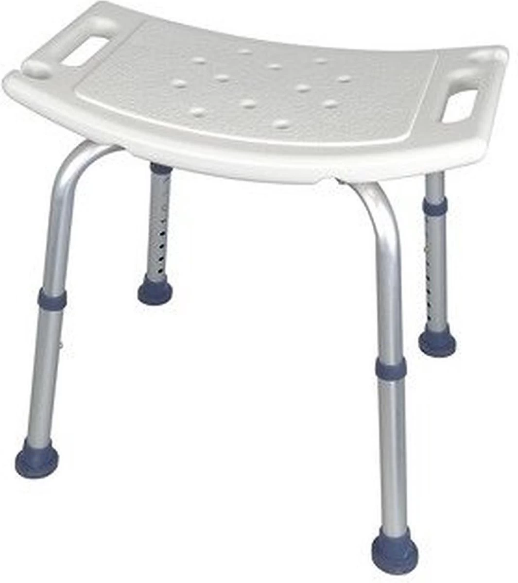 Douchekruk In Hoogte Verstelbaar Met Douchekop Houder En Handgrepen. Anti-slip Structuur