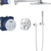 GROHE Grohtherm SmartControl Regendouche - Inbouw - ø 31 Cm - Rond -Chroom