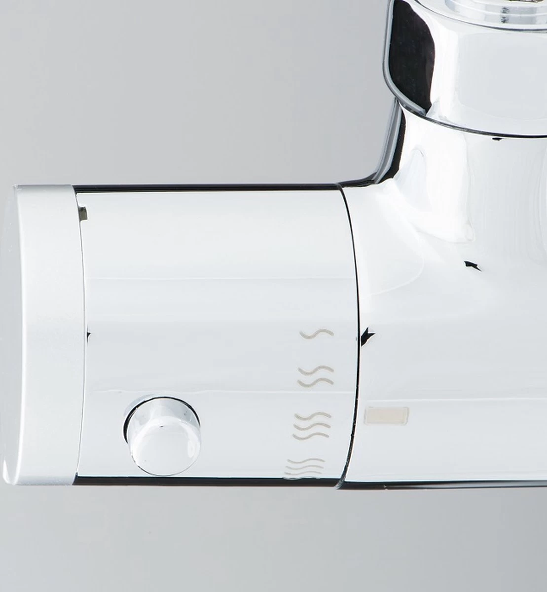 SCHÜTTE London Thermostatische Douchekraan - Hartafstand 150 Mm - Chroom - Afbeelding 7