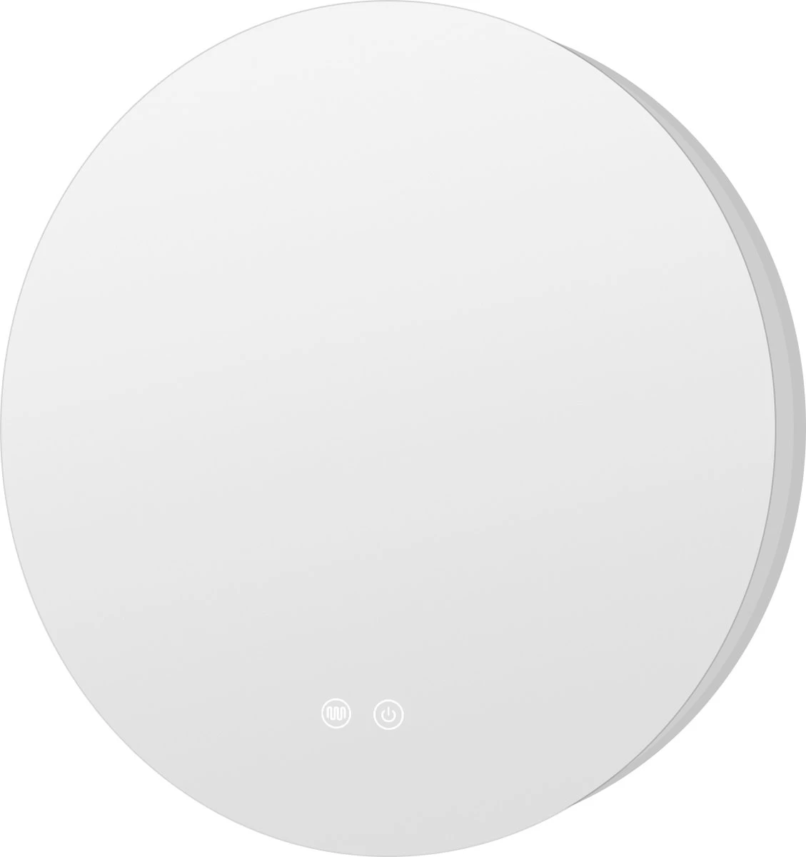 SensaHome - Led Wandspiegel Rond - Ronde Badkamerspiegel Frameloos Met LED Verlichting - Wand Gemonteerd - Anti-Condens - 2700K/4500K/6400K - Warm/Neutraal/Koud Wit - 70CM - Afbeelding 7