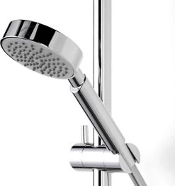 Ben Vira One Douchekop - 1 Straalsoort - 10cm - Chroom - Handdouche