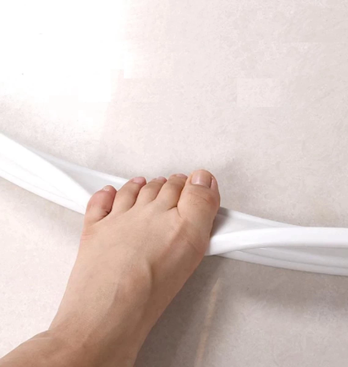 Merkloos Siliconen Waterkering - 200cm 200 Cm Douche Douchebak Douchegordijn Waterstopper Waterdorpel Waterdrempel Water Dorpel Douche Water Drempel Water Dorpel Waterdrempel - Afbeelding 6