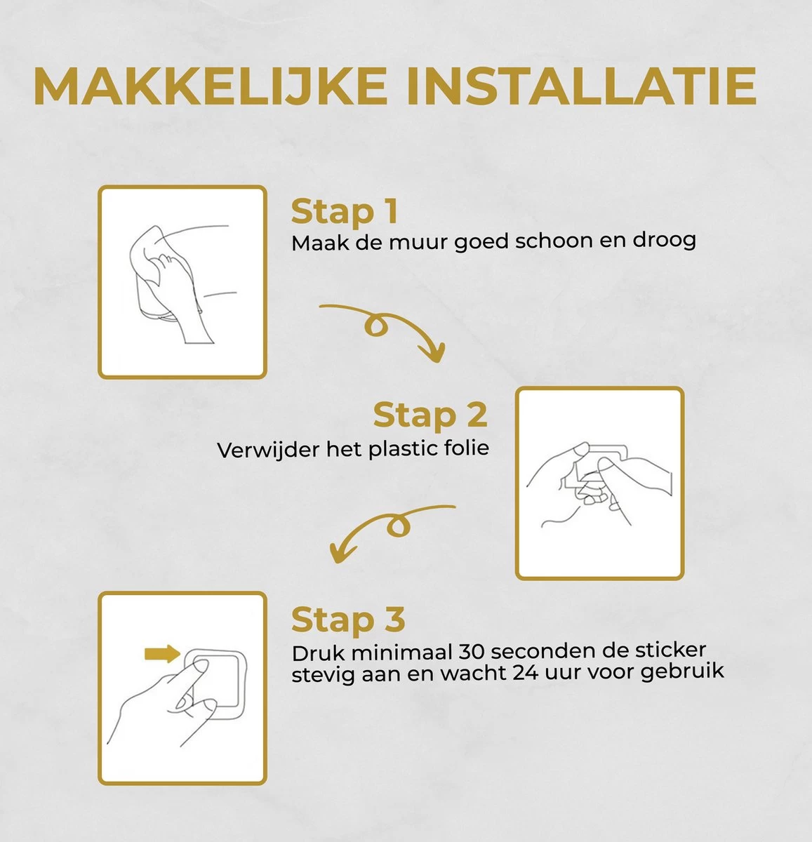 HGMD® WC Rolhouder Zelfklevend - Zwart - Toiletrolhouder Zwart - Toiletrolhouder Zonder Boren - Afbeelding 8