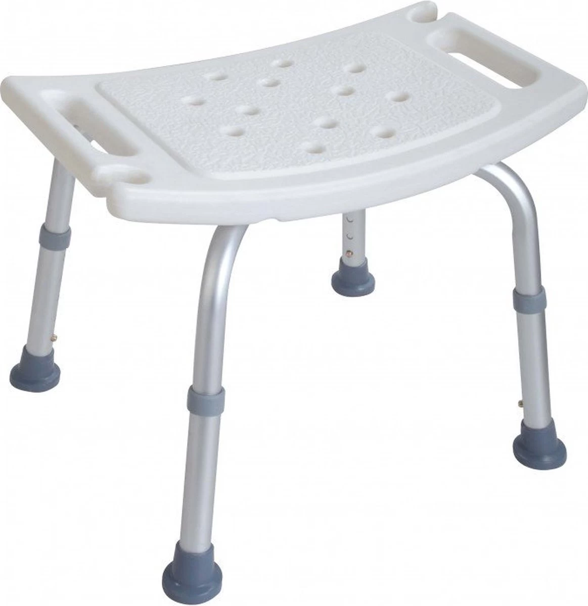 Douchekruk In Hoogte Verstelbaar Met Douchekop Houder En Handgrepen. Anti-slip Structuur - Afbeelding 6