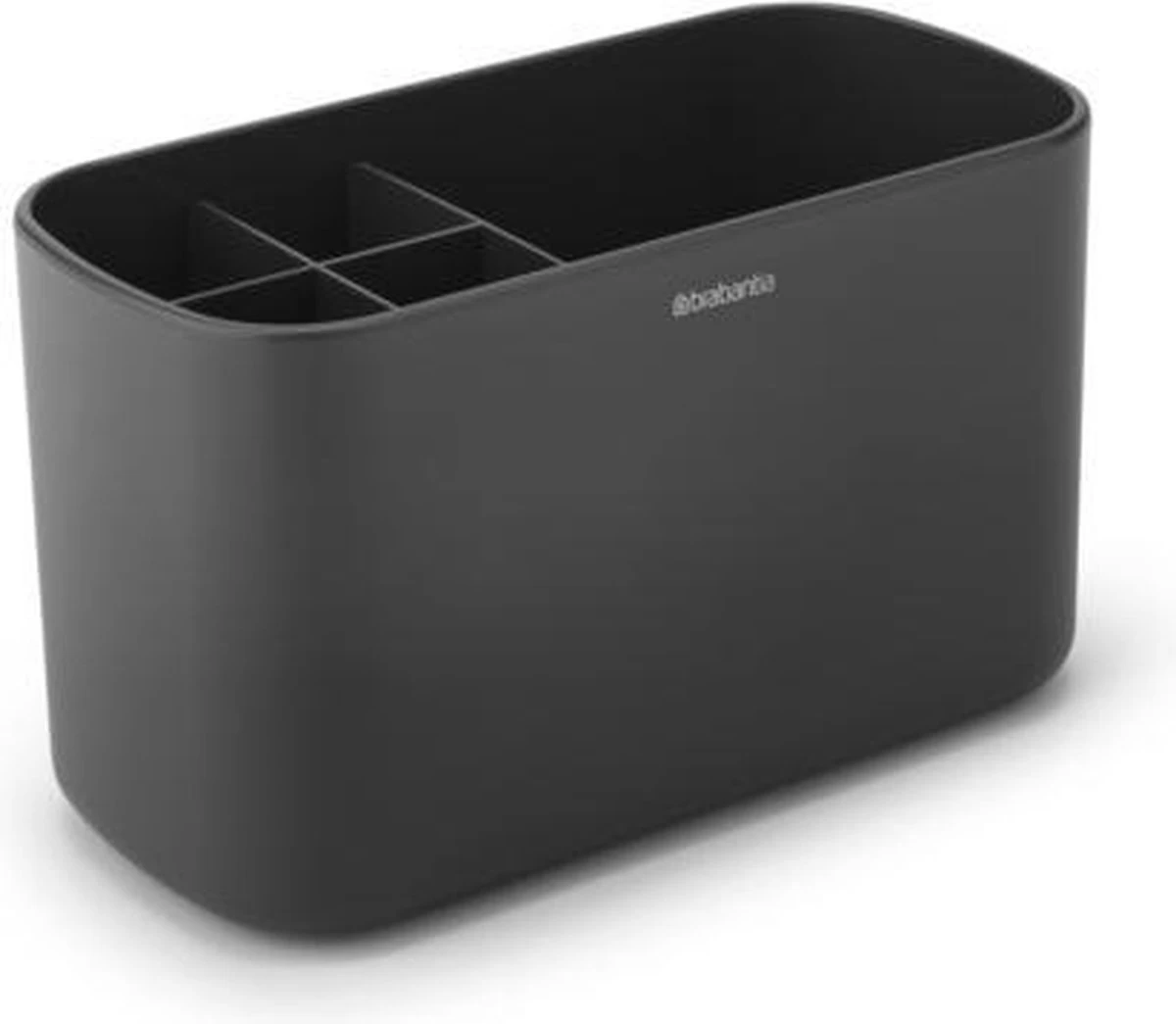 Brabantia ReNew Tandenborstelhouder - 11 X 19,6 X 9,9 Cm - Dark Grey - Afbeelding 7