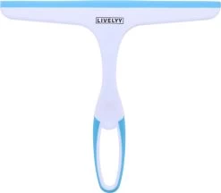 LIVELYY - Professionele Douchewisser - Raamwisser - Douche Trekker - Douchewissers - Aqua Blauw
