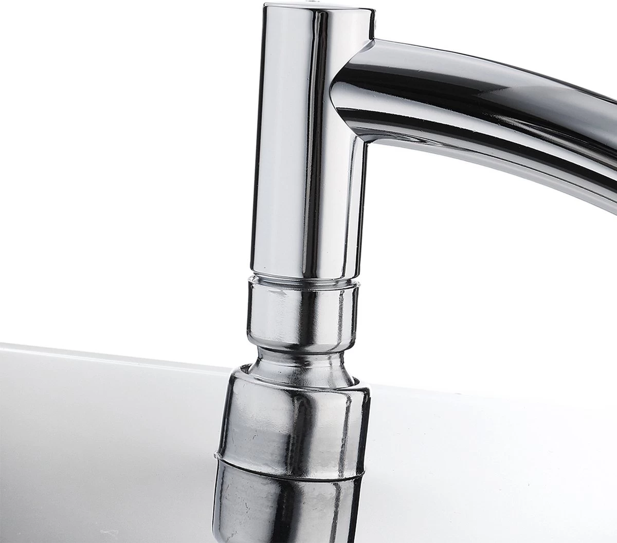 Regendouchekop XL Deluxe - ø28 Cm - Met Slang En Houder - Tijdelijk Met Cadeau - Douchekop - Regendouche - Handdouche - Hoge Druk - Roestvrij Staal - Wellness - Spa - Afbeelding 10