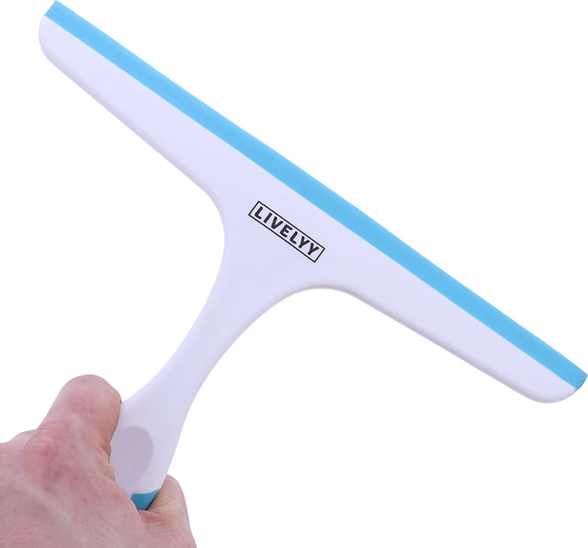 LIVELYY - Professionele Douchewisser - Raamwisser - Douche Trekker - Douchewissers - Aqua Blauw - Afbeelding 5