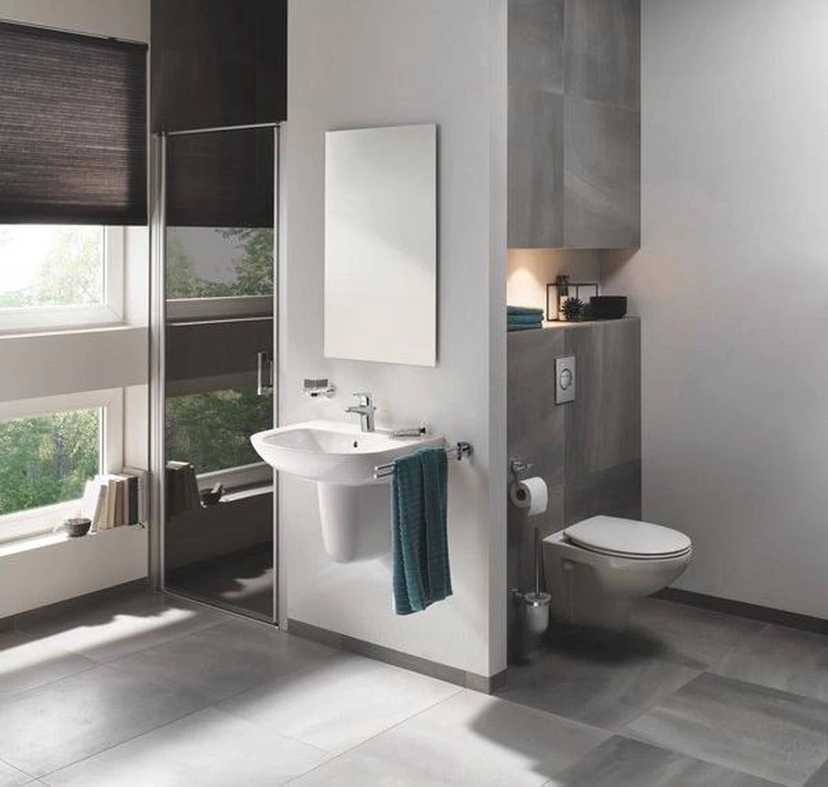 GROHE Bau Cosmopolitan Toiletborstelset - Afbeelding 11