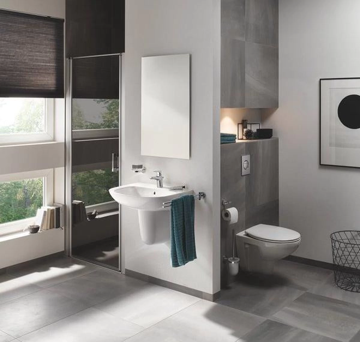 GROHE Bau Cosmopolitan Toiletborstelset - Afbeelding 12