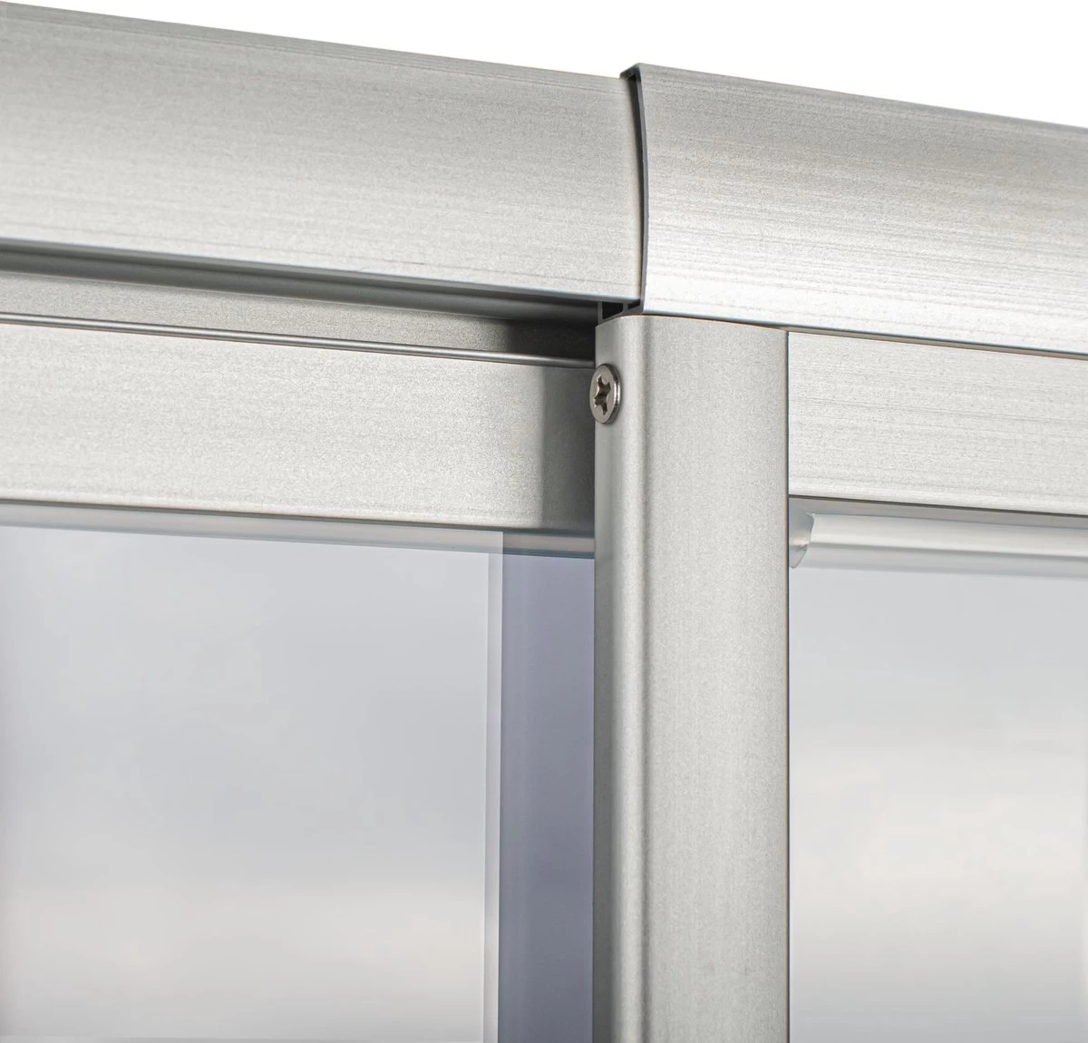 Schulte Douchecabine - Sunny Hoekinstap Met Schuifdeuren - Groot Verstelbereik 73,5 Tot Max. 88,5 Cm Hoogte 180 Cm - Zilverkleur Profiel- Veiligheidsglas Met Een Streepdecor - Montage Op Douchebak Of Direct Op De Douchevloer. - Afbeelding 9