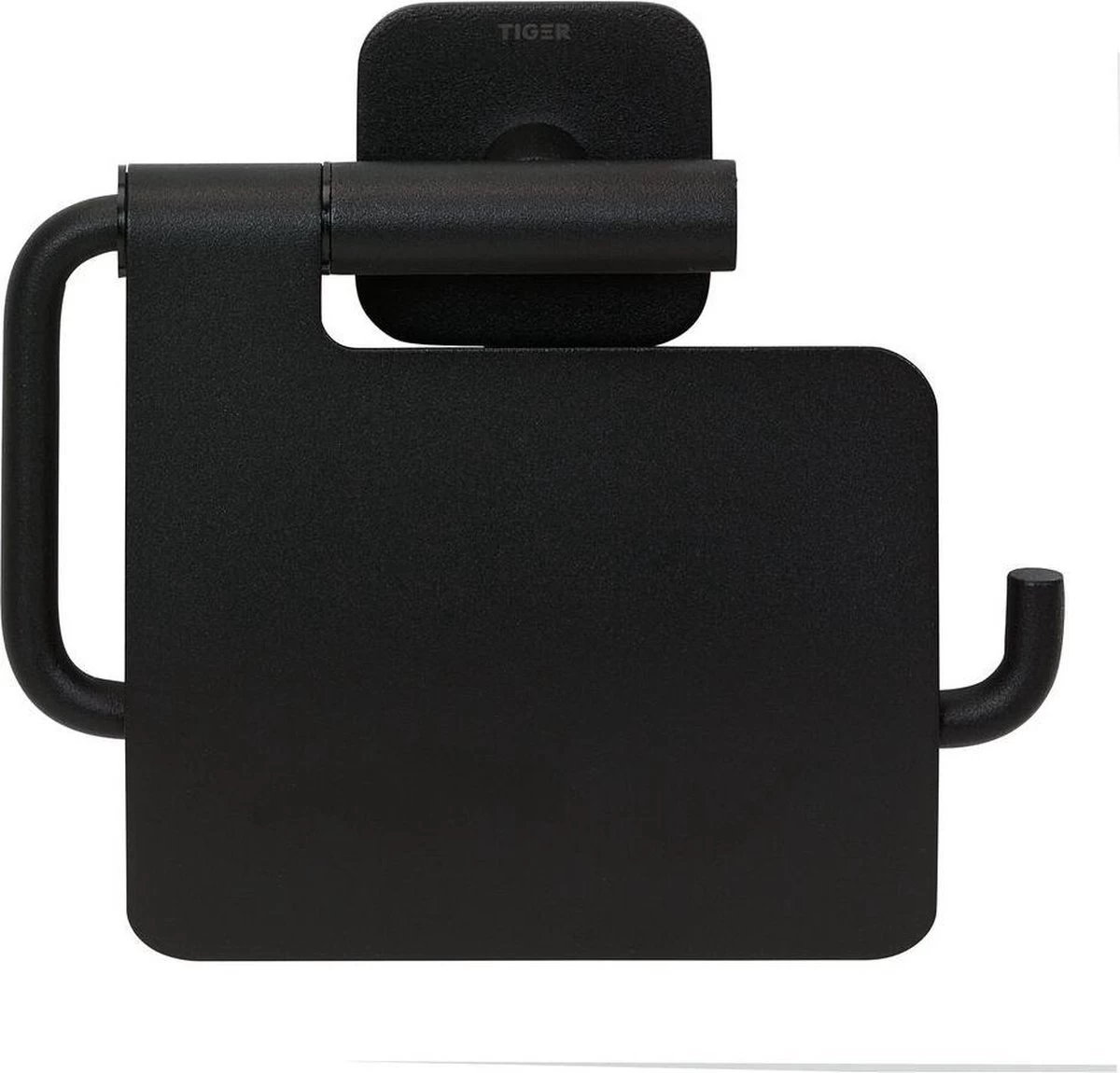 Tiger Colar - Toiletrolhouder Met Klep - Zwart - Afbeelding 10