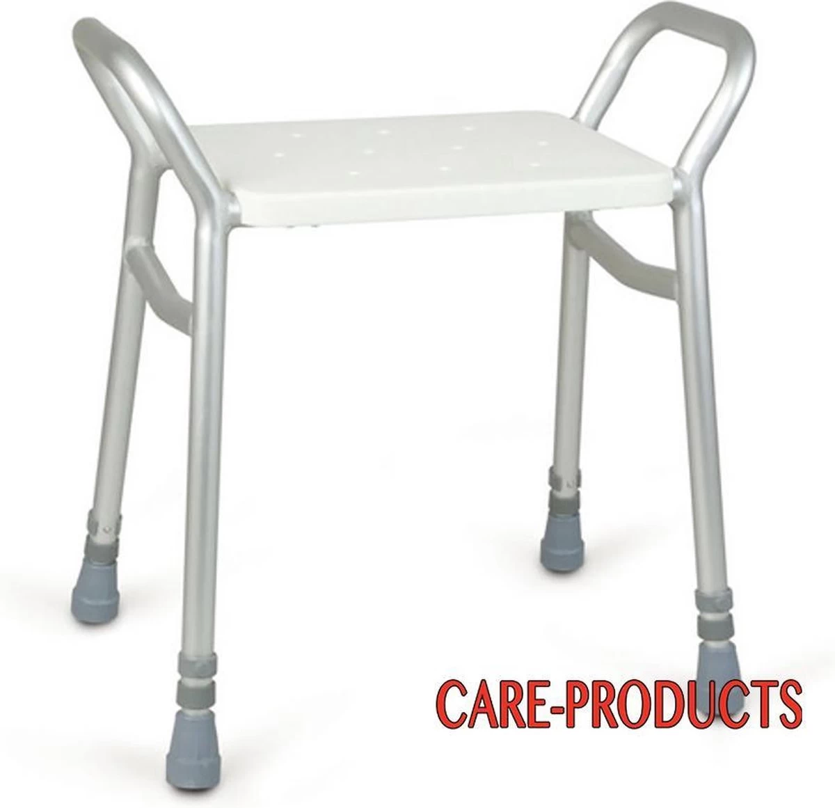 Douchekruk Aluminium In Hoogte Verstelbaar - Zelfde Als Ziekenhuis - Max 160 Kg - Hoge Handgrepen