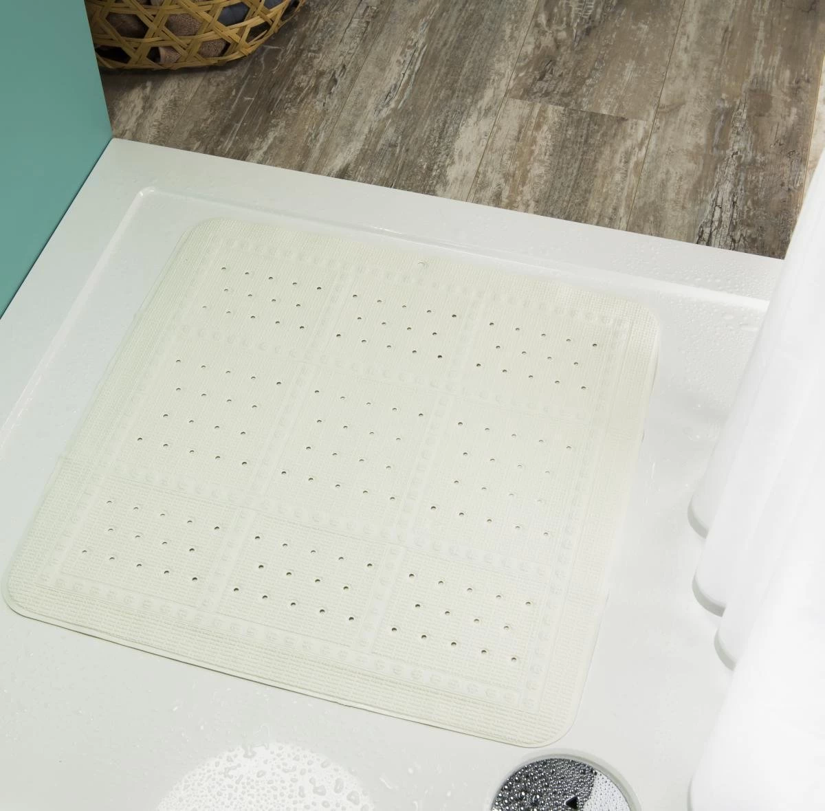 Sealskin Unilux Veiligheidsmat 55x55 Cm - PVC - Wit - Afbeelding 4