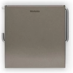 Brabantia ReNew WC Rolhouder - Met Klep - Platinum