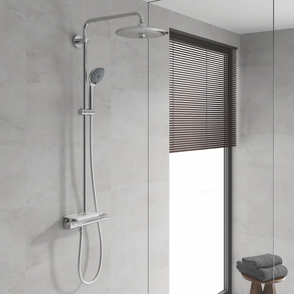 GROHE QuickFix Vitalio Joy 260 Douchekop - Ø 26 Cm - EcoJoy - 3 Straalsoorten - Afbeelding 4