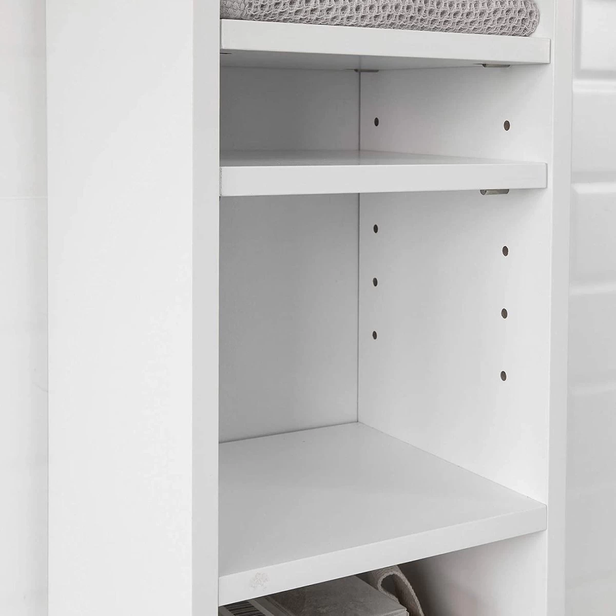 Simpletrade Badkamerkast - Kast - Opbergvakken - 20x180x20cm - Afbeelding 3