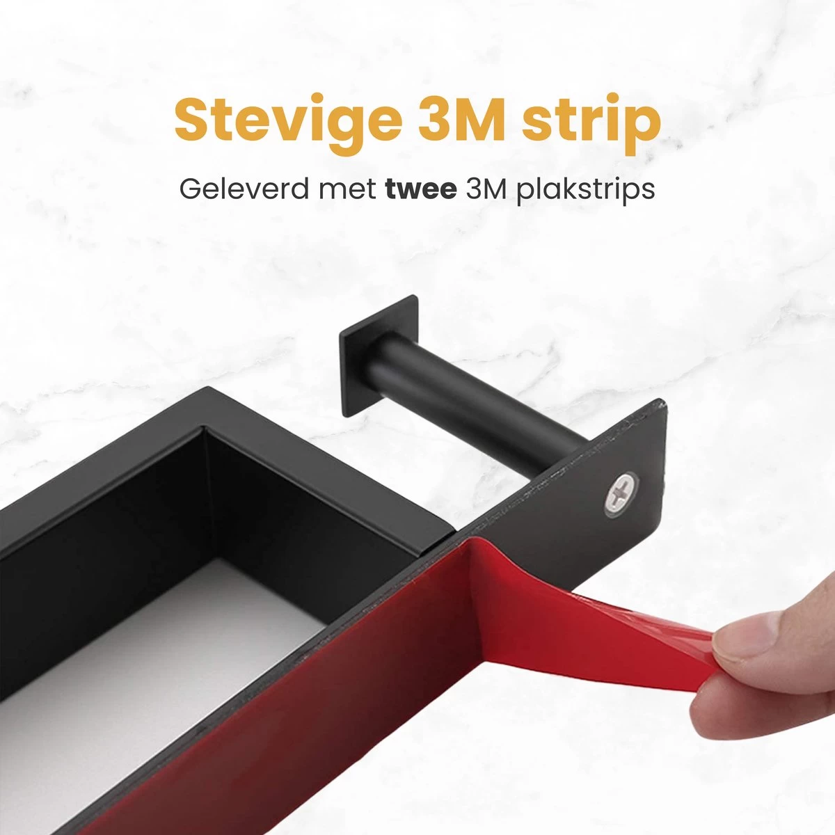 Home4u® - Handdoekrek Badkamer - Handdoekstang - Handdoekenrek Badkamer - 40CM - Met Hanger - Afbeelding 10