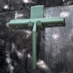 Douchewisser Groen Met Ophangsysteem- Badkamer Accessoires- Raamwisser- Trekker Douche- Silicone- 21cm X 16cm