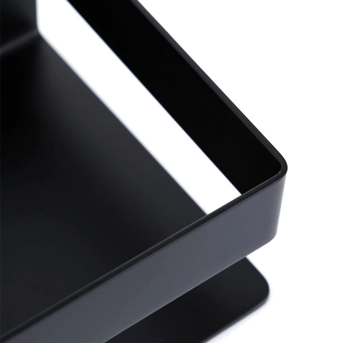 Merkloos GDRN - Doucherek Zwart - Zonder Boren - Doucherekjes - Hangend - Zwart - RVS - Afbeelding 4