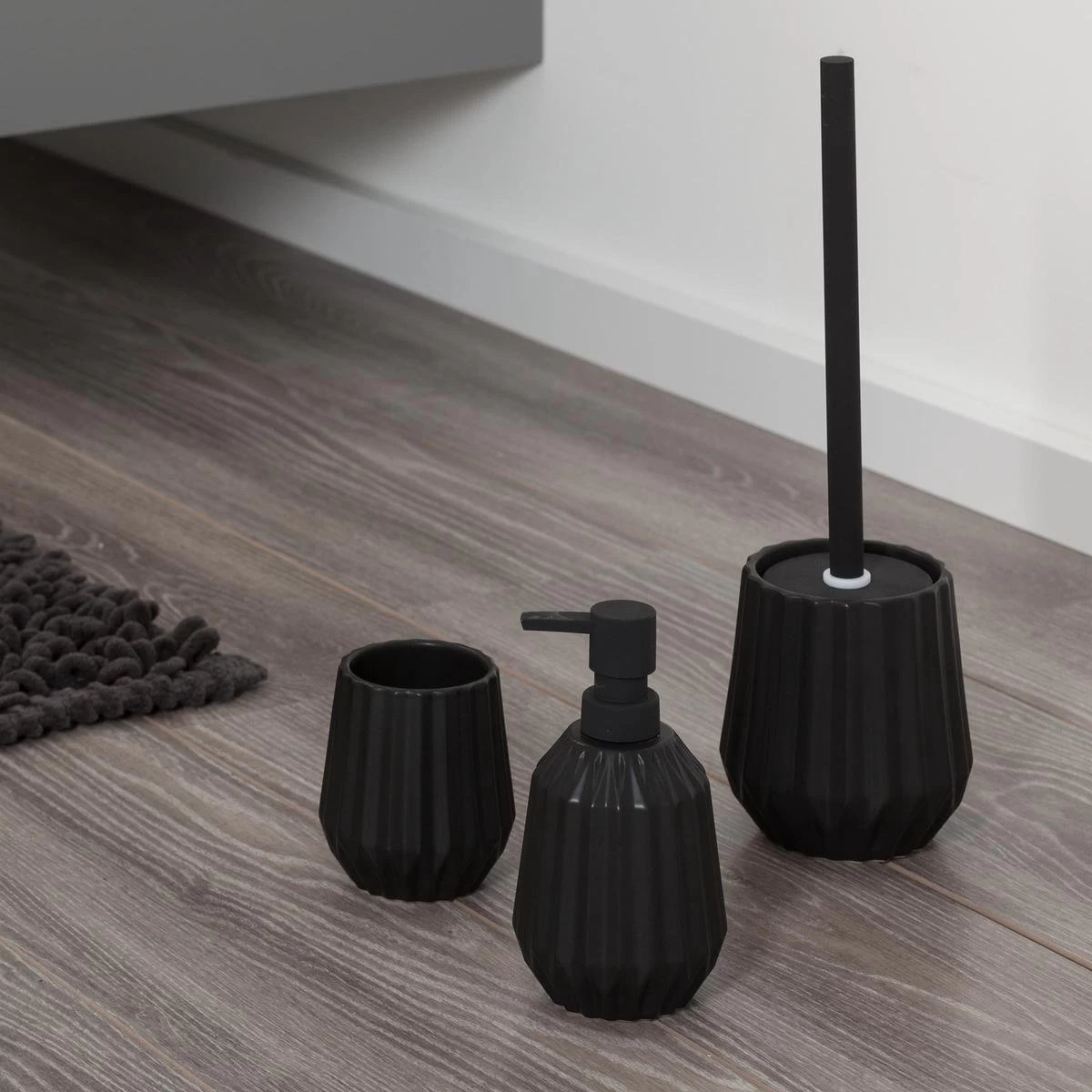 Sealskin Arte Zeepdispenser 400 Ml Vrijstaand - Zwart - Afbeelding 2