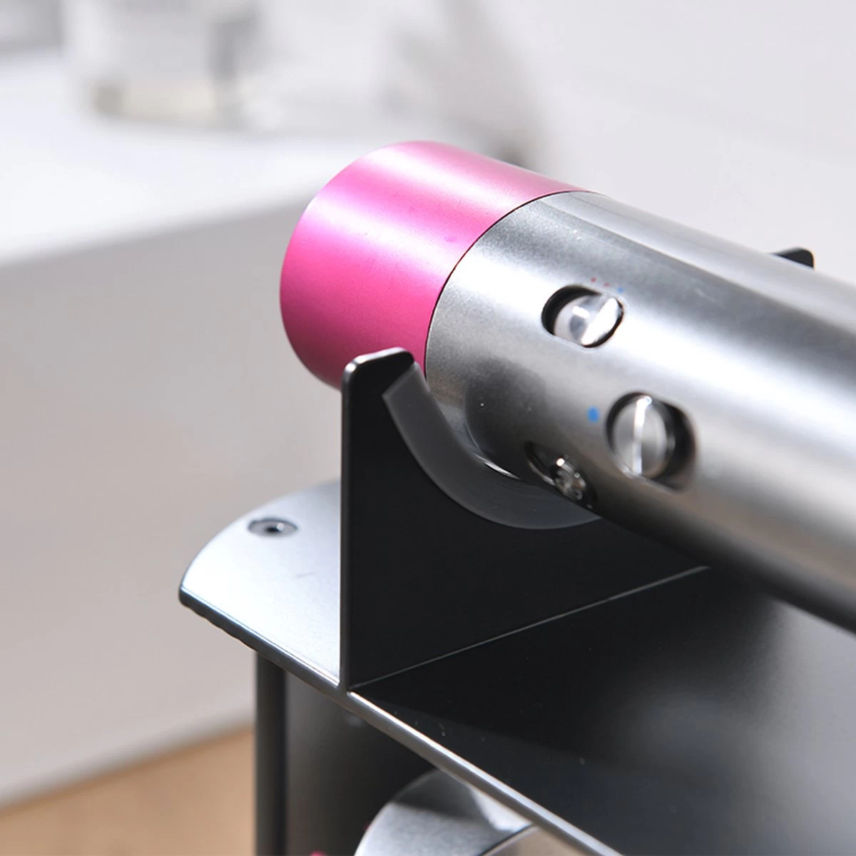 Houder Voor Dyson Airwrap (lange Versie) - Geschikt Voor 8 Accessoires - Passend Voor Dyson Airwrap Complete Long Multistyler - Zwart - Afbeelding 3