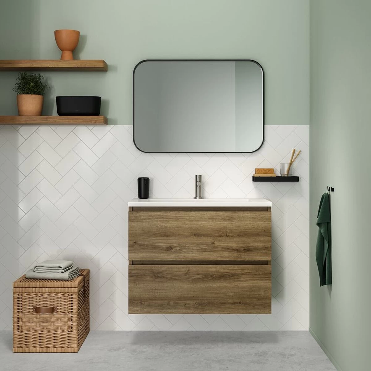 Tiger Carv - Planchet 28 Cm - Zwart - Afbeelding 6