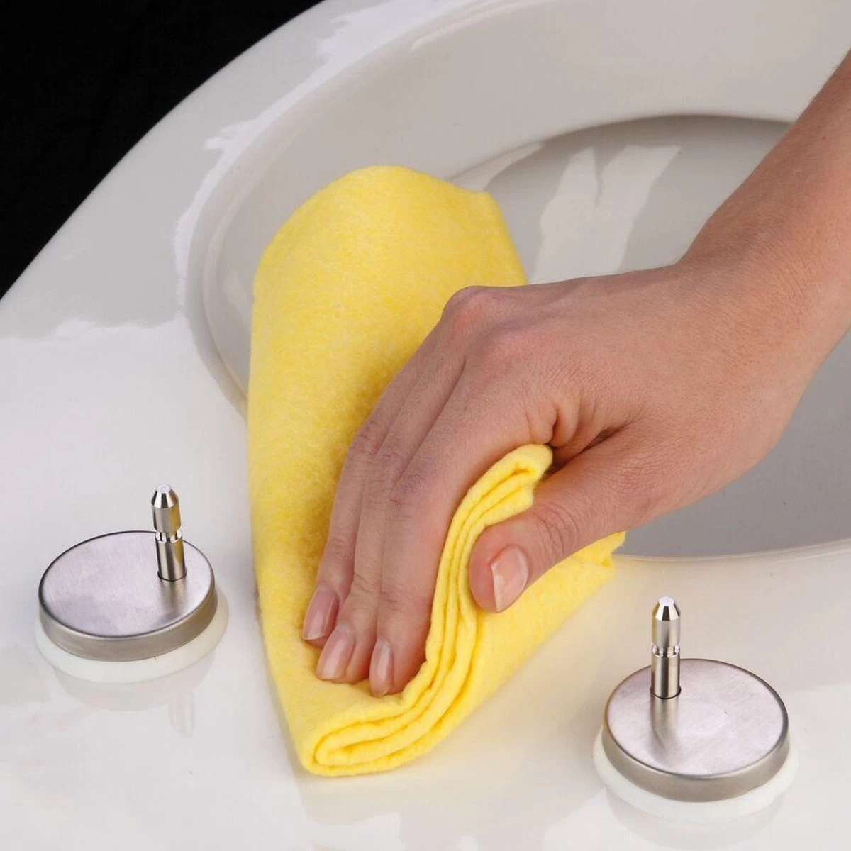 Tiger Veiros - Toiletbril - WC Bril - Thermoplast - Wit - Afbeelding 4