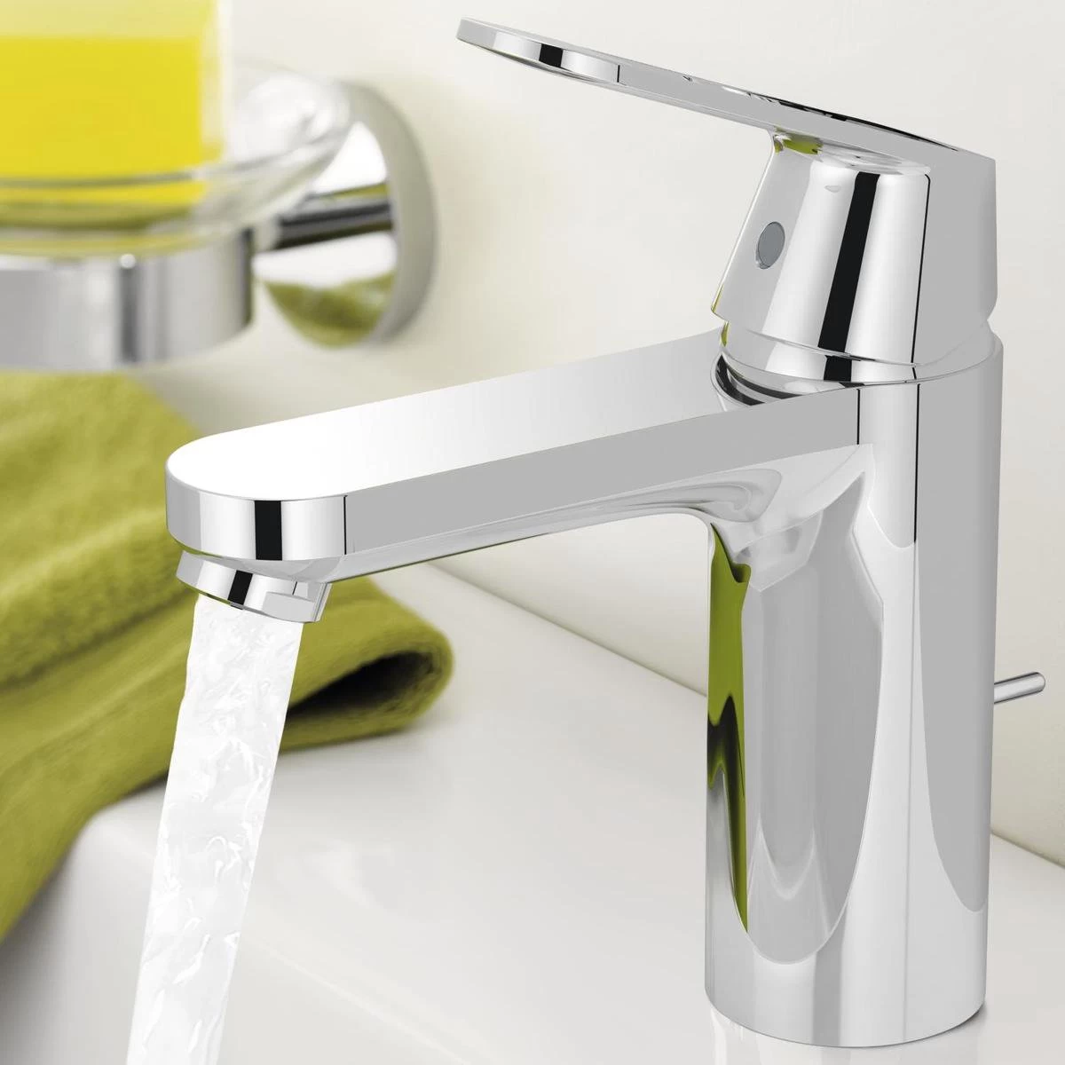 GROHE Eurosmart Cosmopolitan Wastafelkraan - Met EcoJoy - Zonder Waste - Chroom - 2339800E - Afbeelding 3