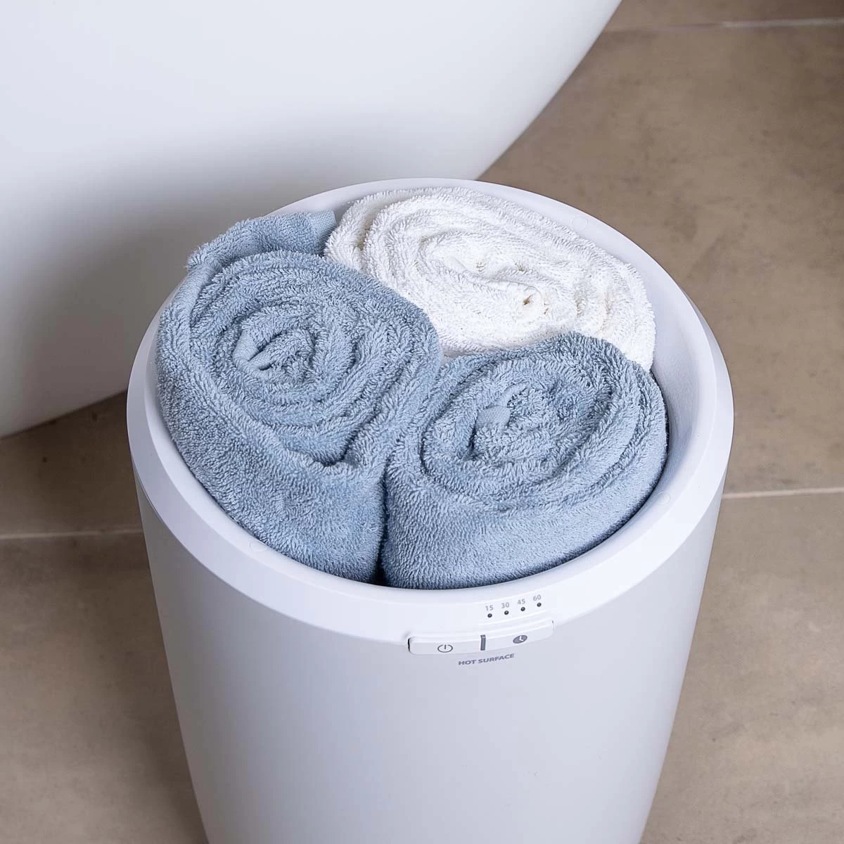 HEBE Towel Heater - Handdoeken Warmer - Welness Thuis - Grijs - Afbeelding 5