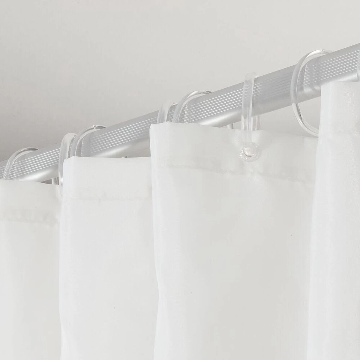 Sealskin Flow Douchegordijn 180x200 Cm - Polyester - Zwart / Wit - Afbeelding 11