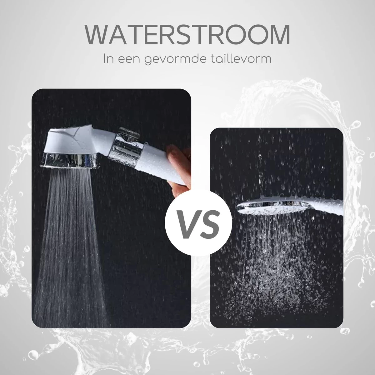 Rebela | Douchekop | Douchekop Waterbesparend | Douchekop Filter | Pressurized Shower Head| Wit - Afbeelding 4