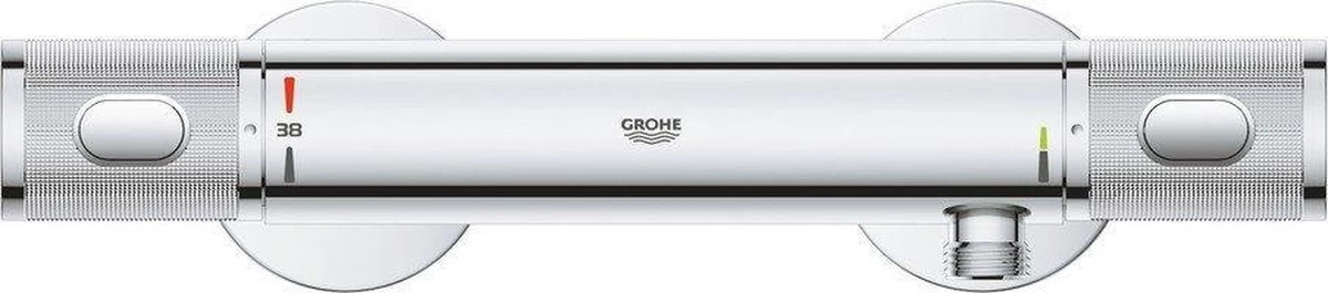 GROHE Grohtherm 1000 Performance Thermostatische Douchekraan - 15cm - Met Koppelingen - EcoJoy® - Chroom - 34776000 - Afbeelding 8