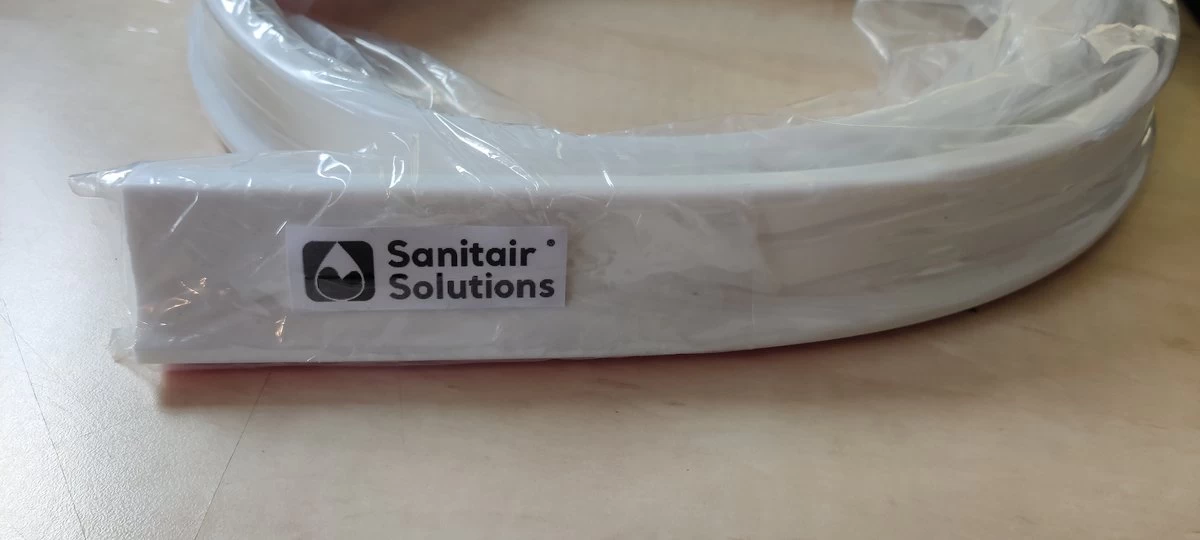 Waterdrempel 'compact' 100 Cm ZWART - Water Stopper - Douche - Bad - Lekkage - Waterkering - Schimmel - Sanitair - - Afbeelding 2