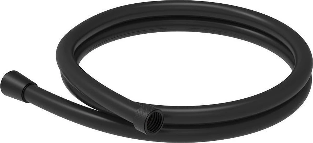 SCHÜTTE Madura 150 Doucheslang - Kunststof - 150 Cm - Zwart Mat - Afbeelding 2