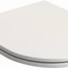 Allibert Wc-bril DUNEO - Duroplast - Inox Scharnieren - Soft Close - Afklikbaar - Wit