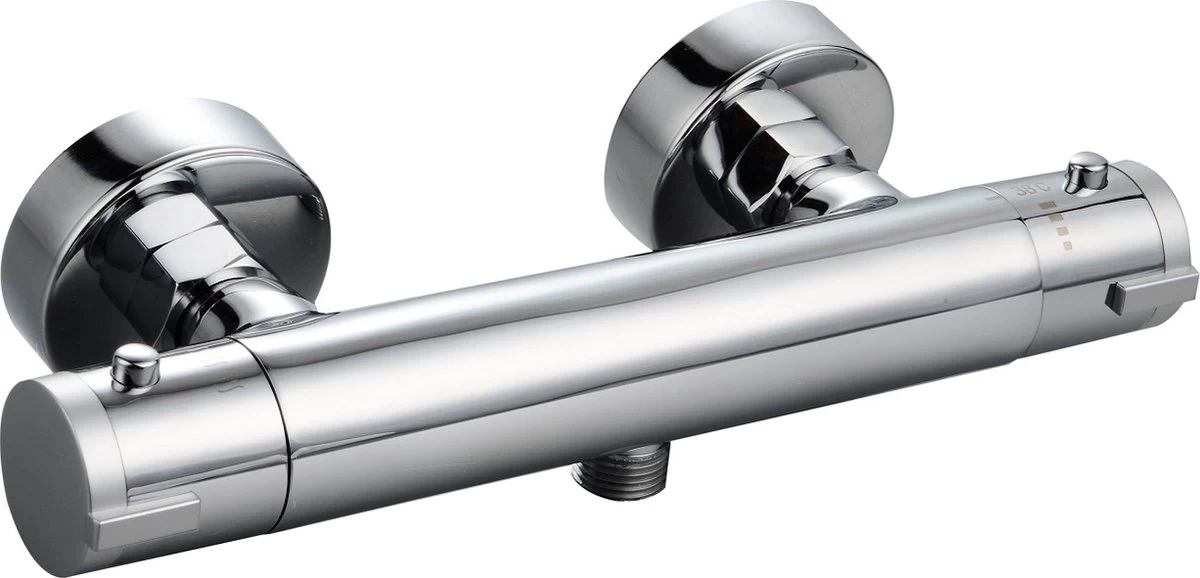 SCHÜTTE London Thermostatische Douchekraan - Hartafstand 150 Mm - Chroom
