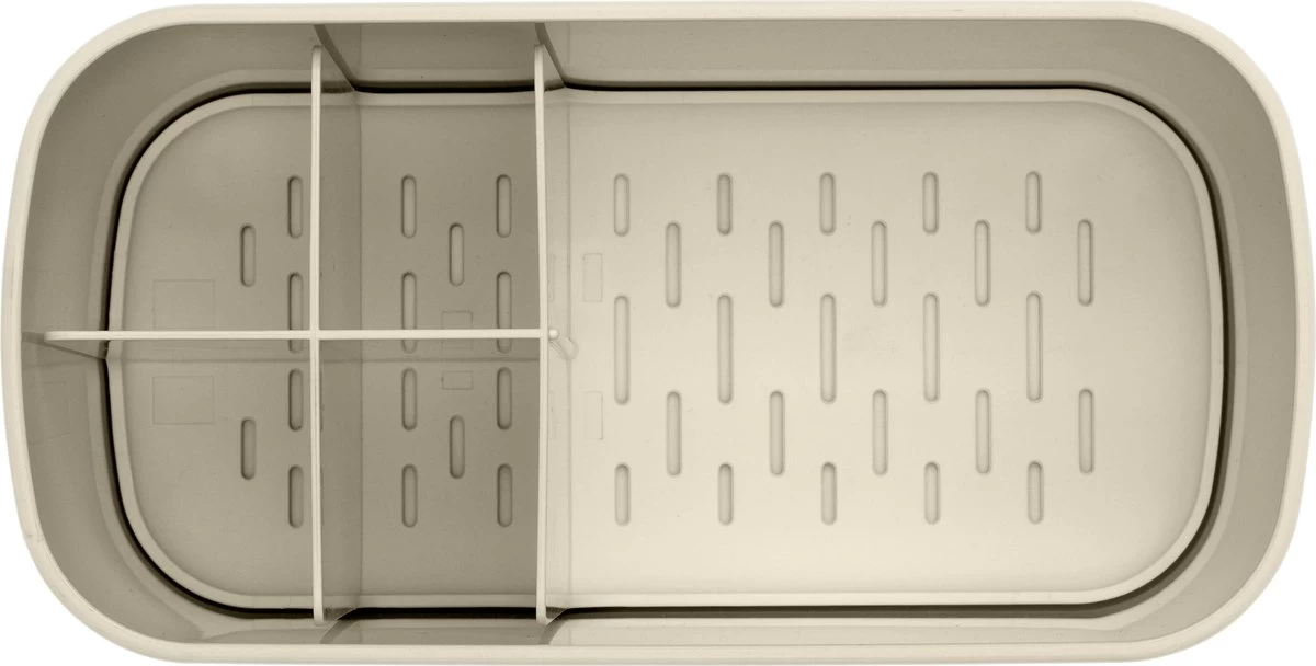 Brabantia ReNew Tandenborstelhouder - 11 X 19,6 X 9,9 Cm - Soft Beige - Afbeelding 2