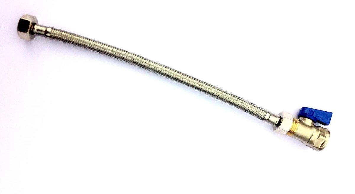 Wagaparts Aansluitset - Voor Diverse Geisers - Flexibele Pijp - ½” Koppeling - Binnendraad. - Afbeelding 4