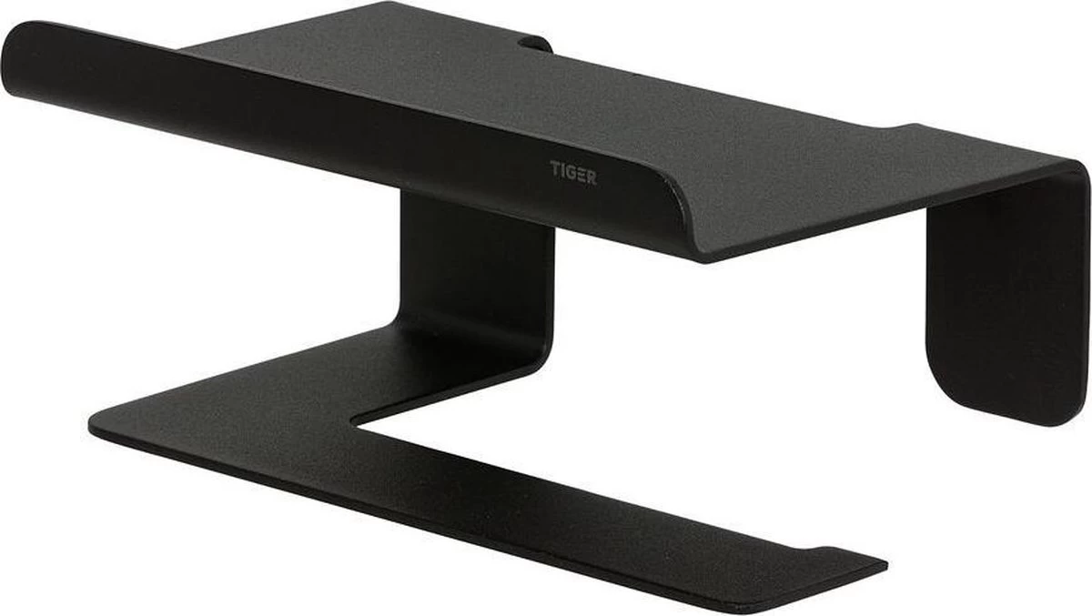 Tiger Colar - Toiletrolhouder Met Planchet - Zwart - Afbeelding 10