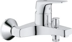 GROHE QuickFix Start Flow Badkraan - Met Omstel En Koppelingen - Chroom - 23772000