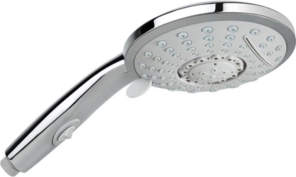 SCHÜTTE Niagara Handdouche - Douchekop Ø 15 Cm - 5 Standen - Watervaluitloop - Waterstop - Chroom - Afbeelding 18