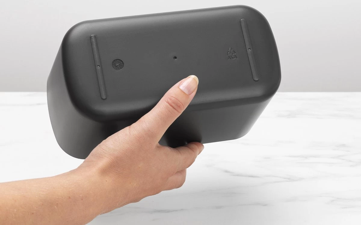 Brabantia ReNew Tandenborstelhouder - 11 X 19,6 X 9,9 Cm - Dark Grey - Afbeelding 5