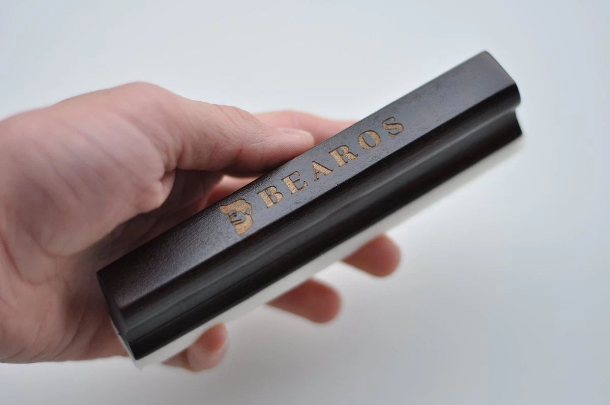Bearos Baardbar - Zwart - Baardhaar Opruimen - Schoonmaken - Badkamer Accessoire - Baard Accessoire - Opruimen Badkamer - Zelfverzorging Voor Een Man - Hygiëne - Cadeau - Afbeelding 3