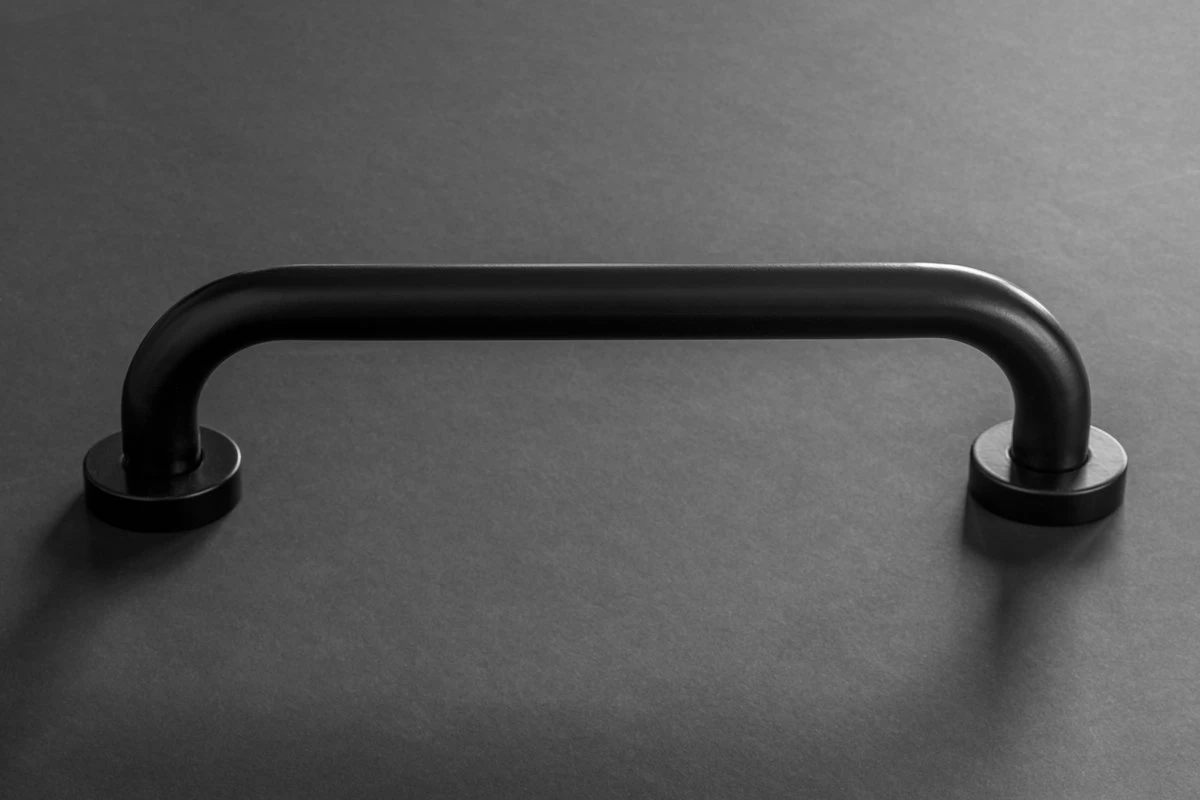 Highport Handgreep Zwart Voor Bad Of Douche - Sterke Metalen Wandgreep -Wandbeugel 30,5 Cm - Zwarte Aluminium Handgreep - Wandgreep Voor Badkamer - Douche - Toilet - Toiletbeugel - Badgreep - Douchegreep - Inclusief Ophangmateriaal - Afbeelding 7