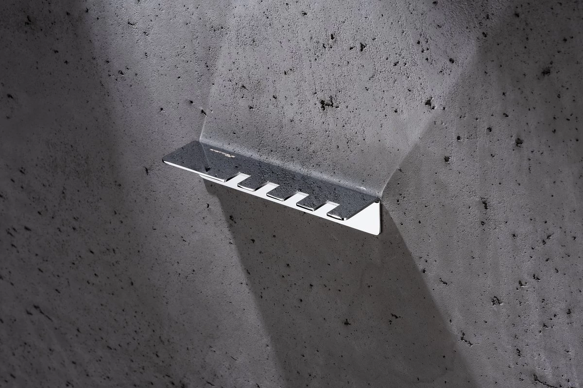 Sagittarius One 40S1 Tandenborstelhouder Chroom | Opzetborstelhouder Zonder Boren | Verchroomd Roestvrij Staal Tandenborstelhouder Hangend | Passend Voor Alle Grote Merken - Afbeelding 4