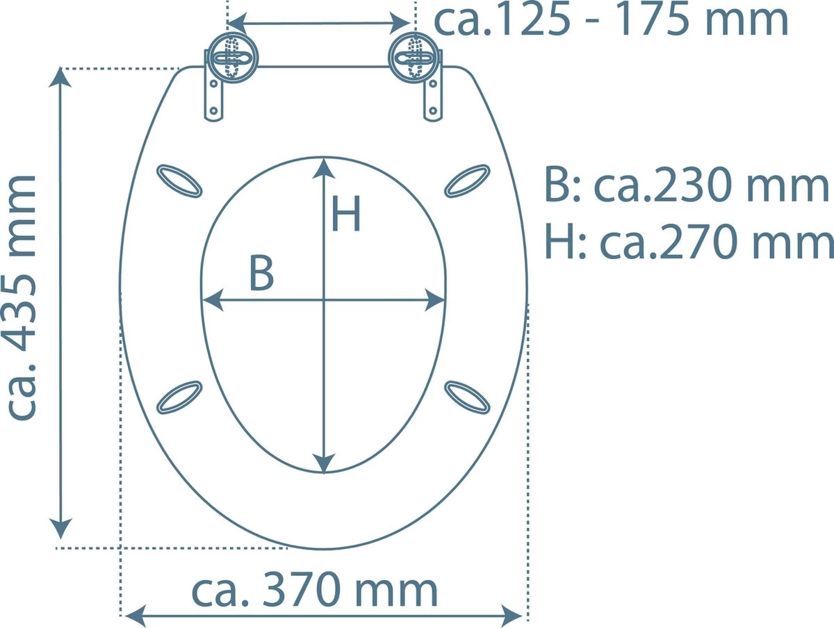 SCHÜTTE WC-Bril 80082 WATER LILY - MDF-Hout - RVS Scharnieren - Decor - 3-zijdige Print - Afbeelding 6