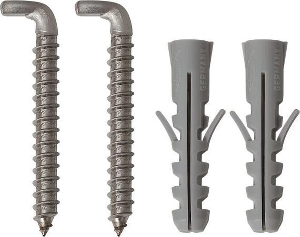 Sealskin Brix - Wandkubus Wandelement Wandrek - 12x50x24 Cm - Metaal - Zwart - Afbeelding 9