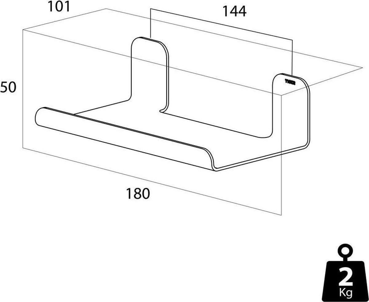 Tiger Colar - Planchet 18 Cm - Zwart - Afbeelding 7