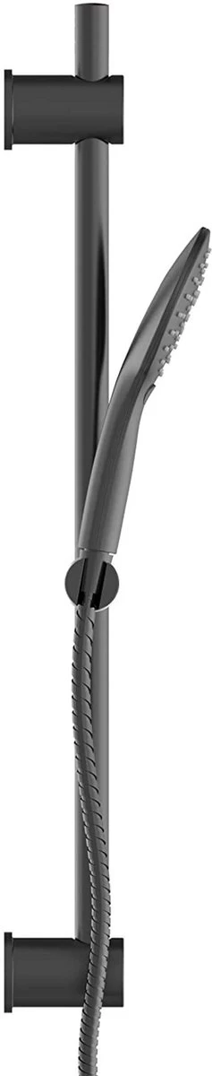 SCHÜTTE Raven Doucheset Met Handdouche - 70 Cm Glijstang - 3 Standen - Zwart Mat - Afbeelding 5